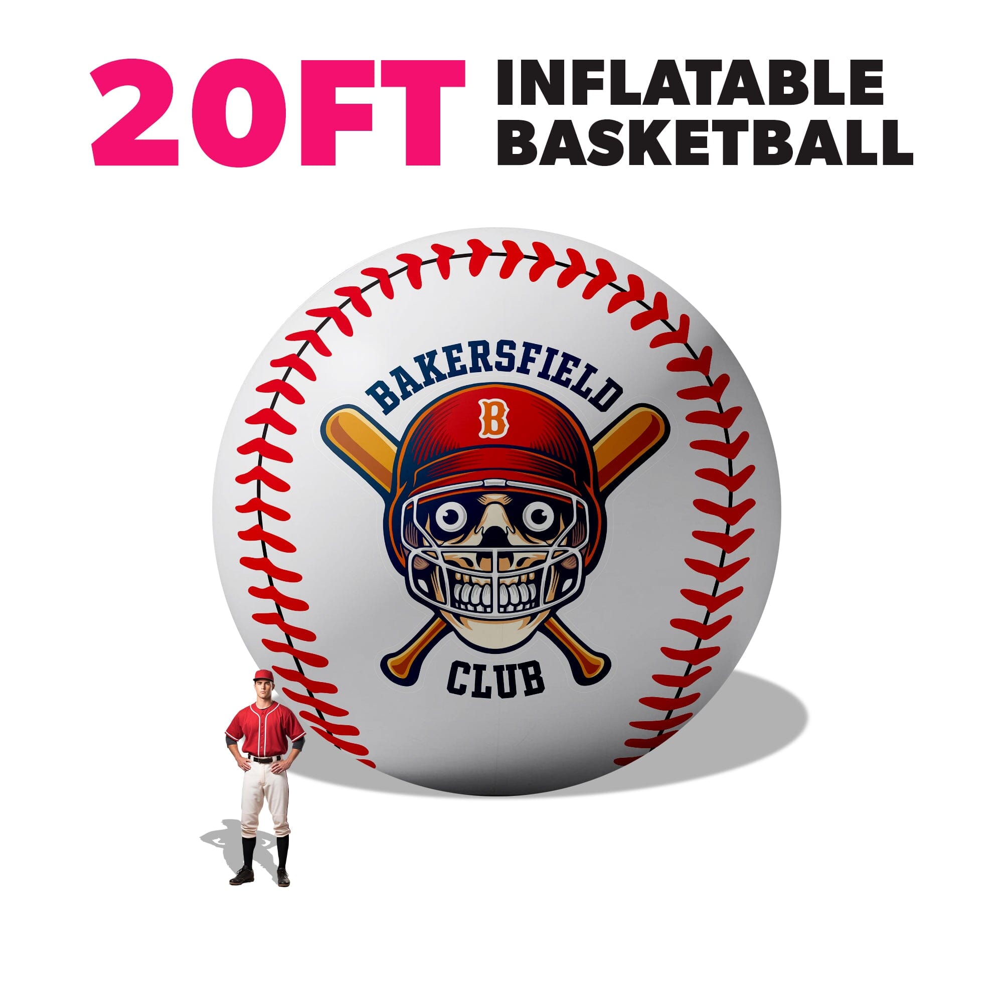 Custom Giant Inflatable Baseball