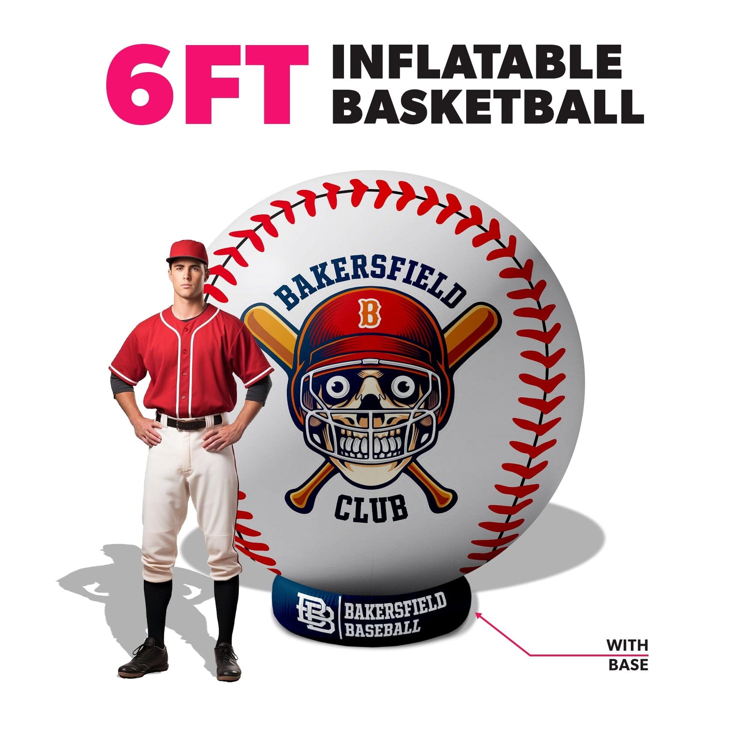 6ft / Add Base / Contact Air (Outdoor)