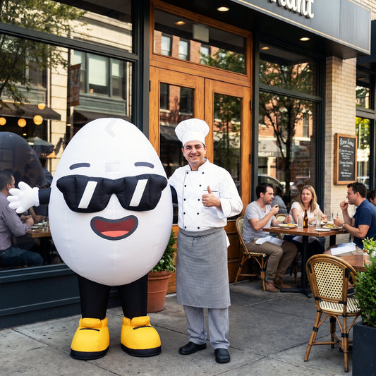 Inflatable Mascot Costume