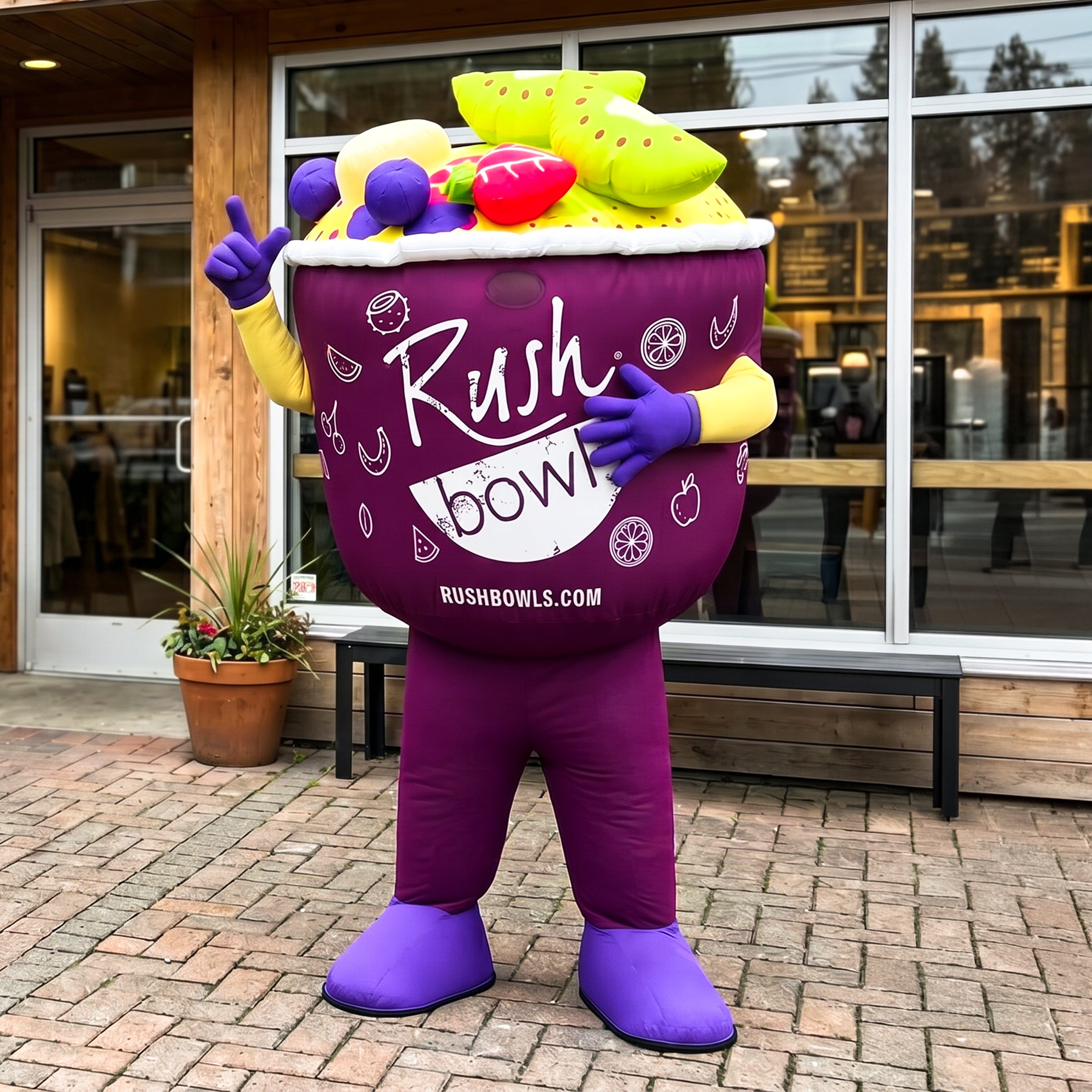 Inflatable Mascot Costume