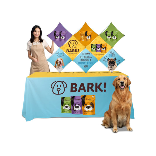 Complete Set w/ Hardware / 6ft Table Throw