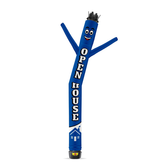 Air Dancers® Originals Inflatable Tube Man Open House Blue