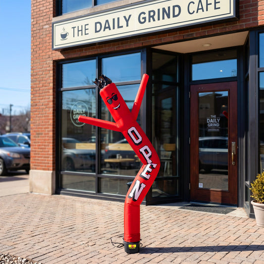 Air Dancers® Originals Inflatable Tube Man Open Red