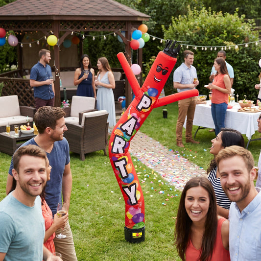 Air Dancers® Originals Inflatable Tube Party Red