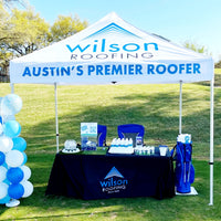 Custom Canopy Tent with Three Back Walls