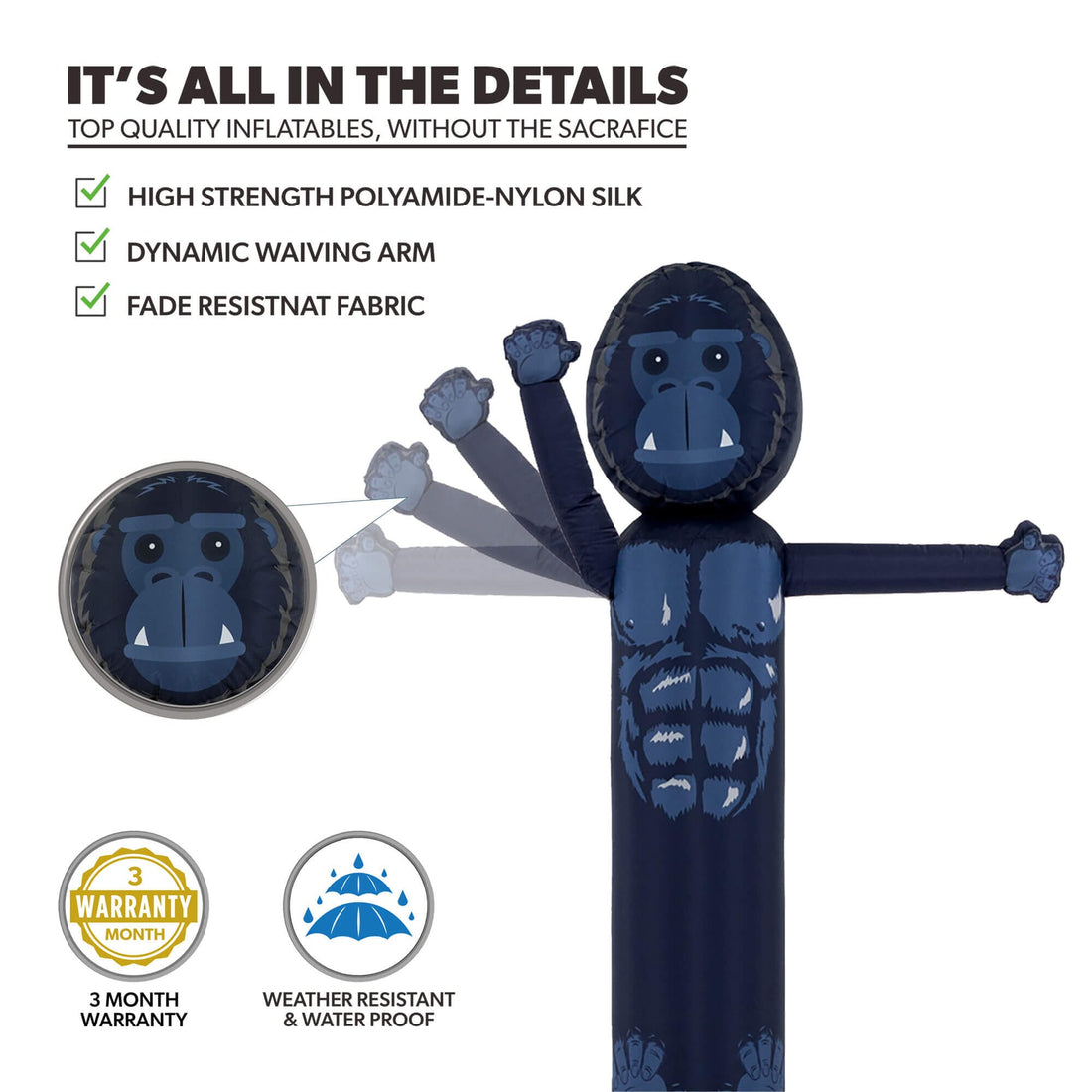 6ft Gorilla Air Wavers® – LookOurWay