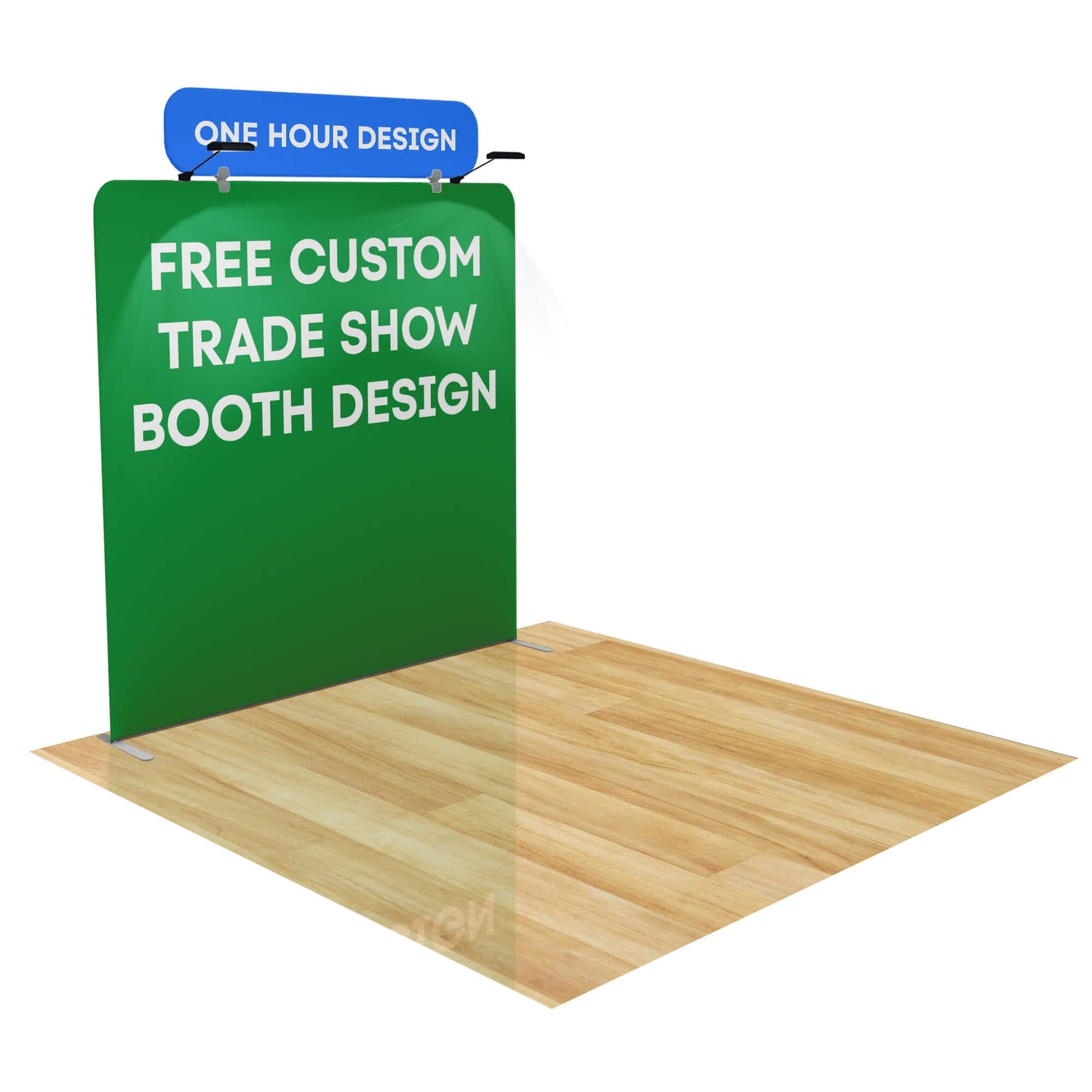 8ft FastZip™ Custom Trade Show Booth 10M8020302
