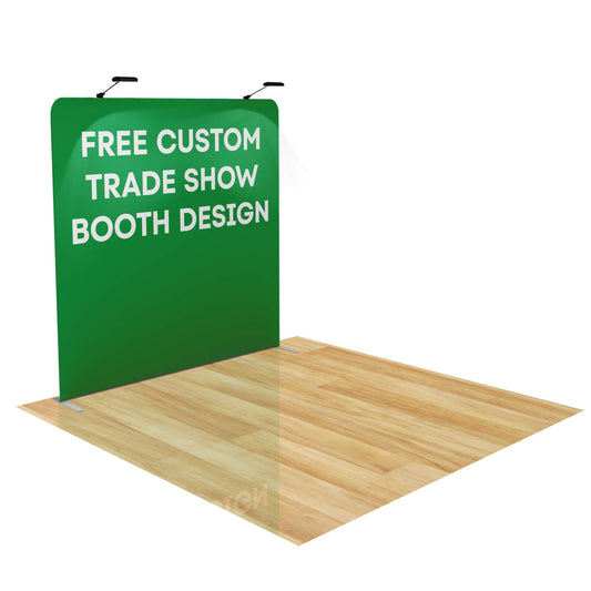 8ft FastZip™ Custom Trade Show Booth 10M8020300