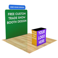 8ft FastZip™ Custom Trade Show Booth 10M8020311