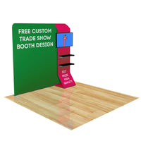 8ft FastZip™ Custom Trade Show Booth 10M8020303