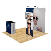 8ft FastZip™ Bridge Archway Trade Show Booth Package