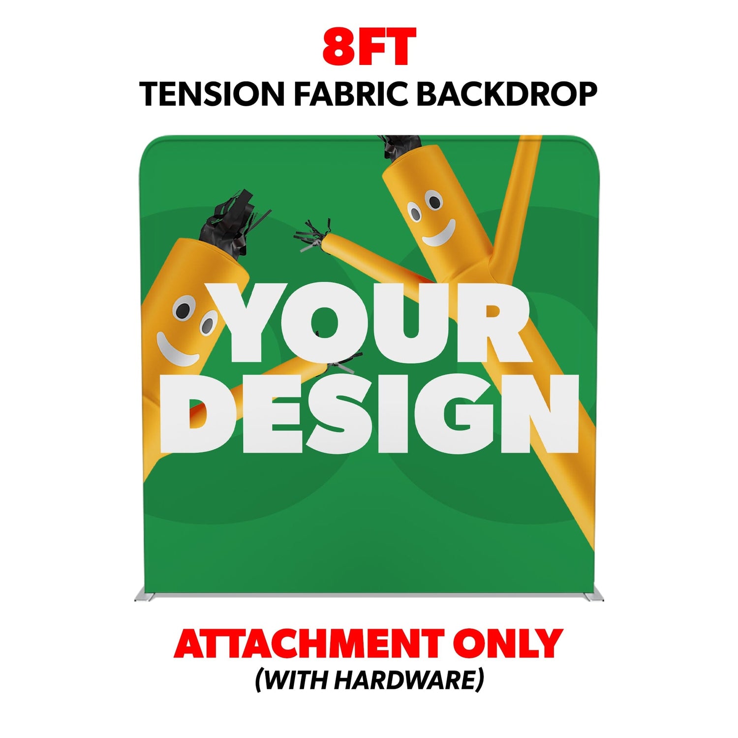 8ft / Complete Set (With Hardware) / No Table Cover