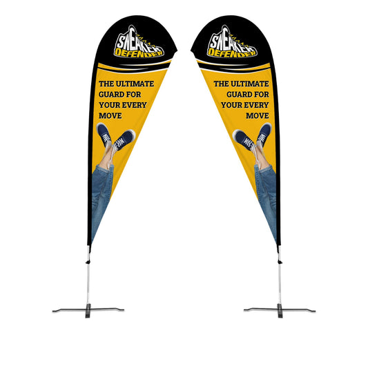 9ft / Double-Sided / X-Stand Pole Set