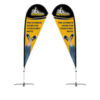 9ft / Double-Sided / X-Stand Pole Set