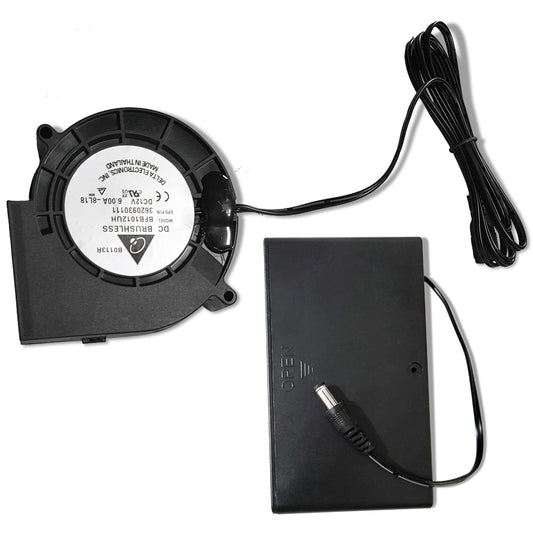 Replacement Inflatable Costume Battery Case and Fan