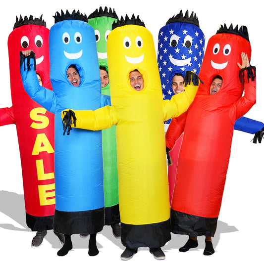 Air Dancers® Solid Color Inflatable Tube Man Costume