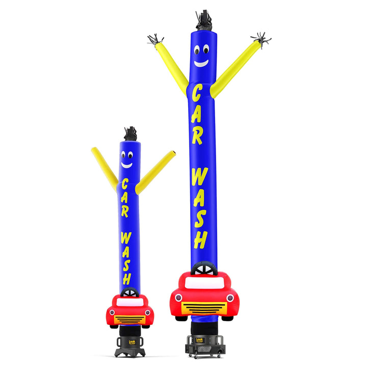 Car Wash Air Dancers® Inflatable Tube Man with Car Shape – LookOurWay