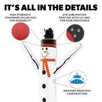 Snowman Air Dancers® Inflatable Tube Man 