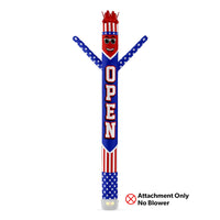 Air Dancers® Originals Inflatable Tube Man Open American Themed