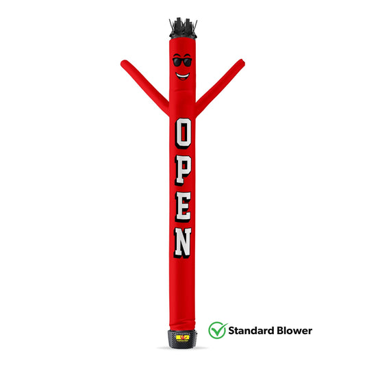 Air Dancers® Originals Inflatable Tube Man Open Red