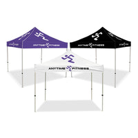 Anytime Fitness 10x10 Canopy Tent w/ Steel Frame 