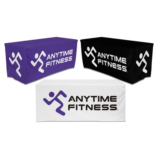 Anytime Fitness 6ft Fitted Table Cover 