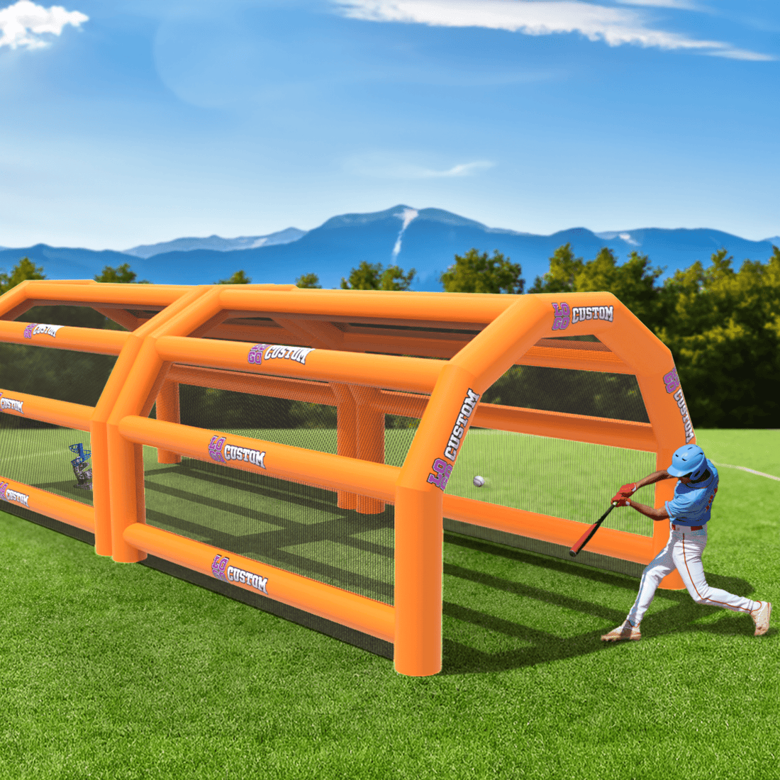 Custom Inflatable Batting Cage – LookOurWay