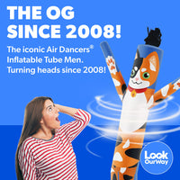 Cat Air Dancers® Inflatable Tube Man 6ft
