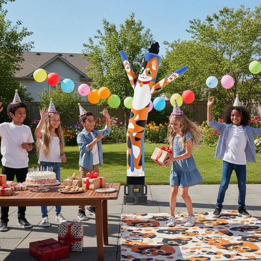 Cat Air Dancers® Inflatable Tube Man 6ft