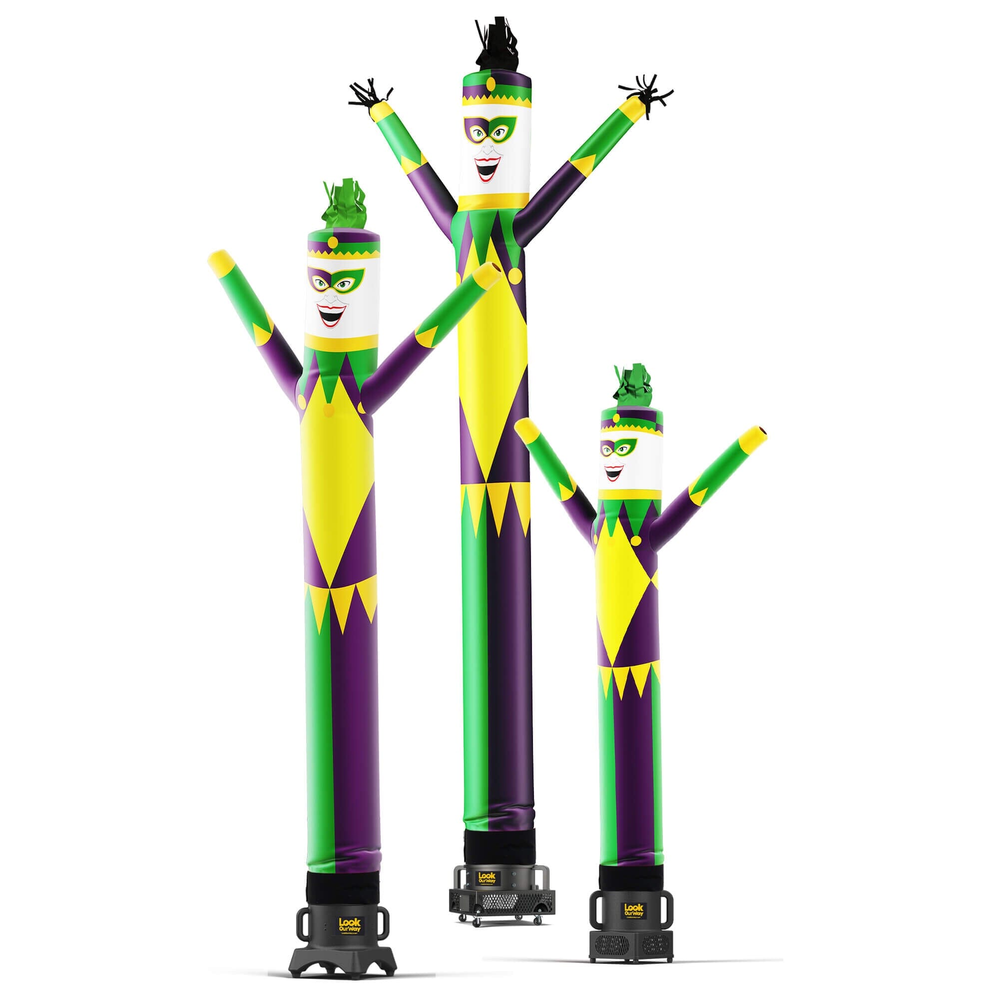 Jester Inflatable Jester Air Dancers® Inflatable Tube Man – LookOurWay