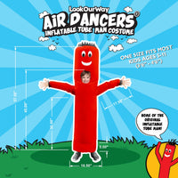 Air Dancers® Inflatable Tube Man Children's Costume