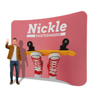 Curved Tension Fabric Trade Show Display
