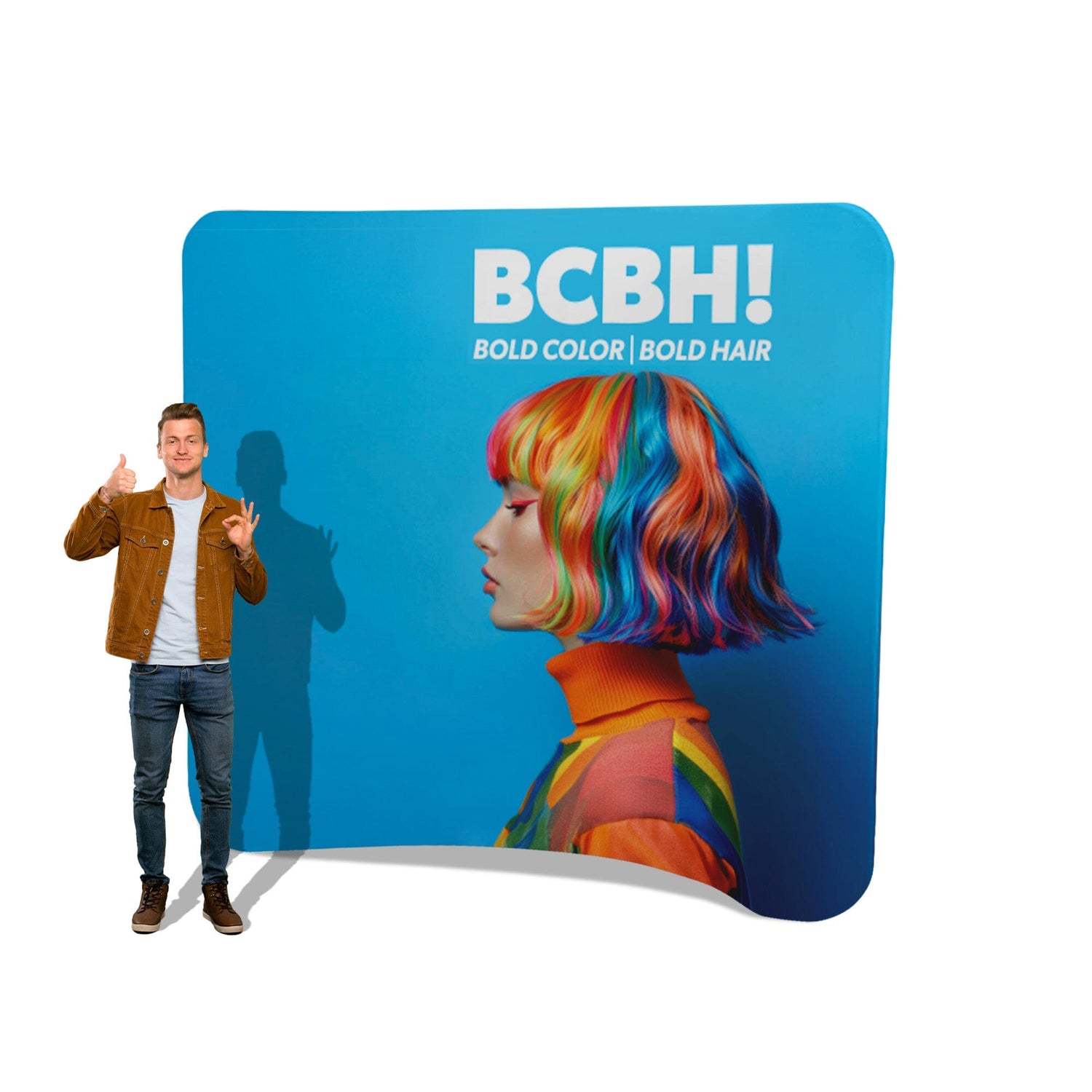 Curved Tension Fabric Trade Show Display