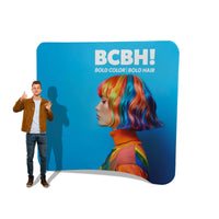 Curved Tension Fabric Trade Show Display