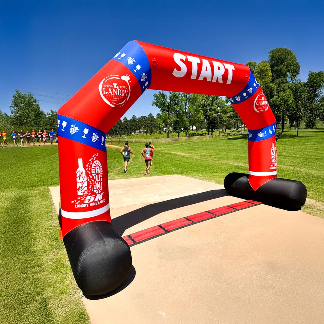 Custom Inflatable Arch Angled