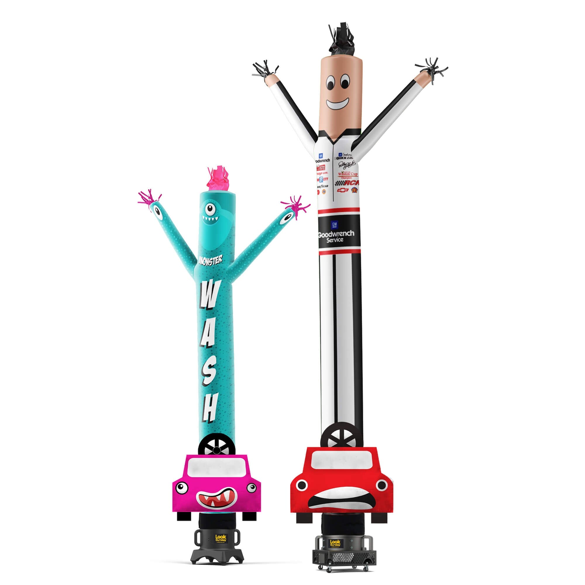 Custom Car Shape Air Dancers® Inflatable Tube Man – LookOurWay