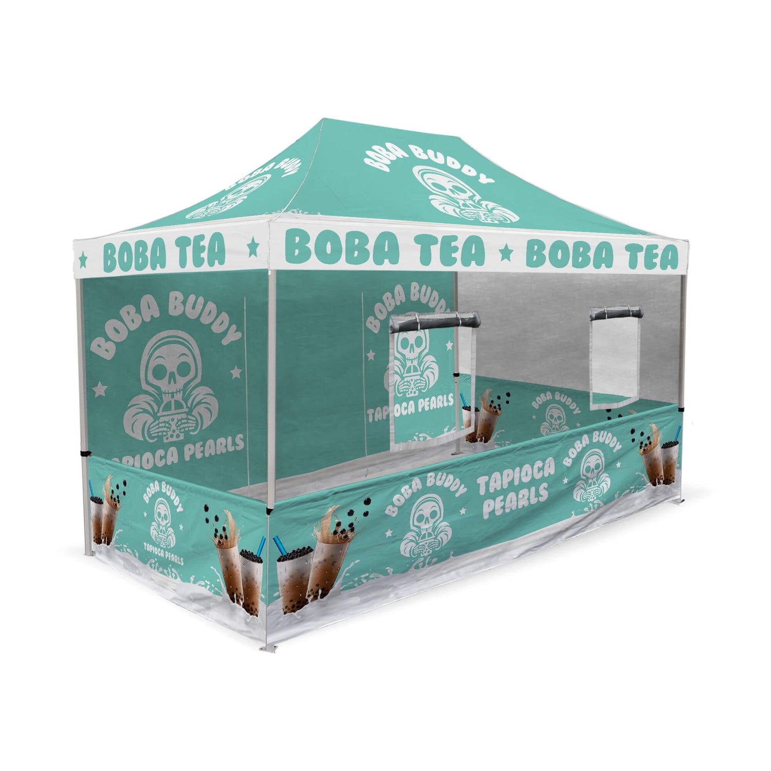 Custom Food Concession Canopy Tent Package 10M8101006Set-5