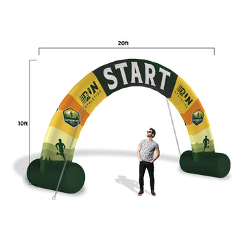 Custom Inflatable Round Arch | Custom Inflatables | LookOurWay