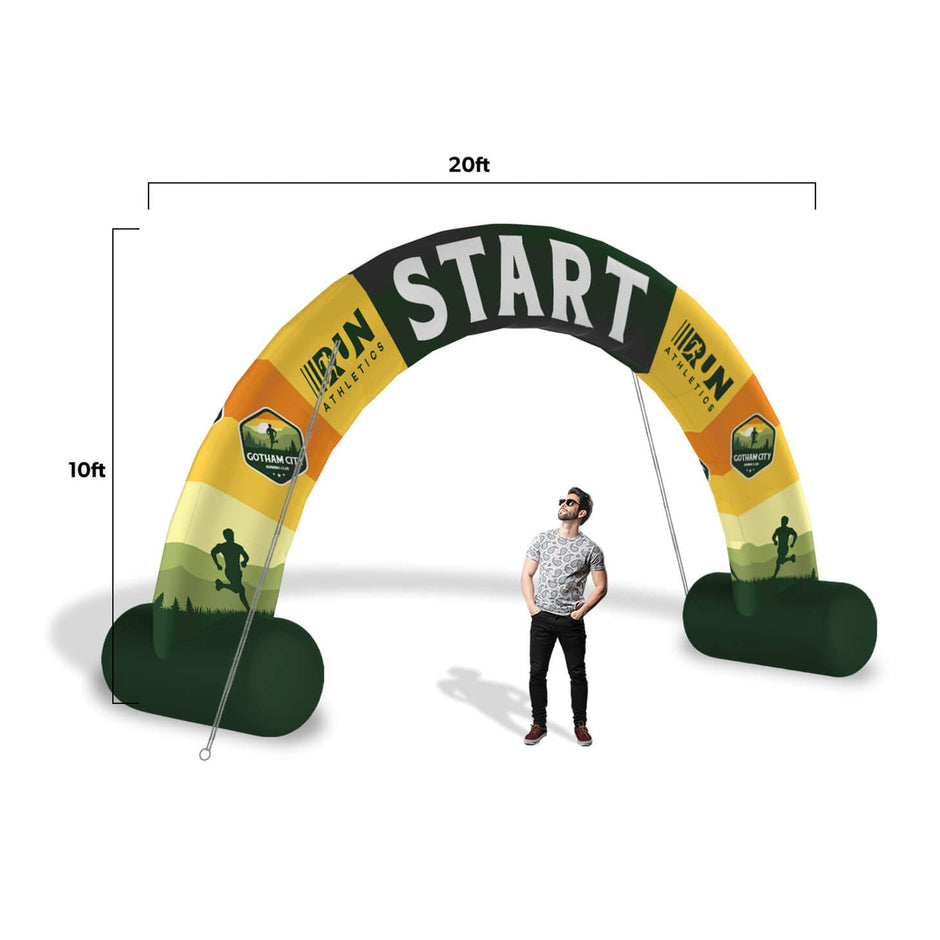 Custom Inflatable Round Arch | Custom Inflatables | LookOurWay