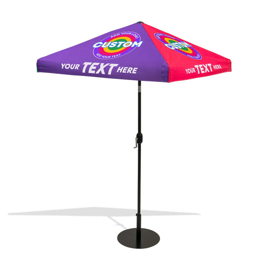Custom Patio Umbrella (4-Panel) | Market Umbrella