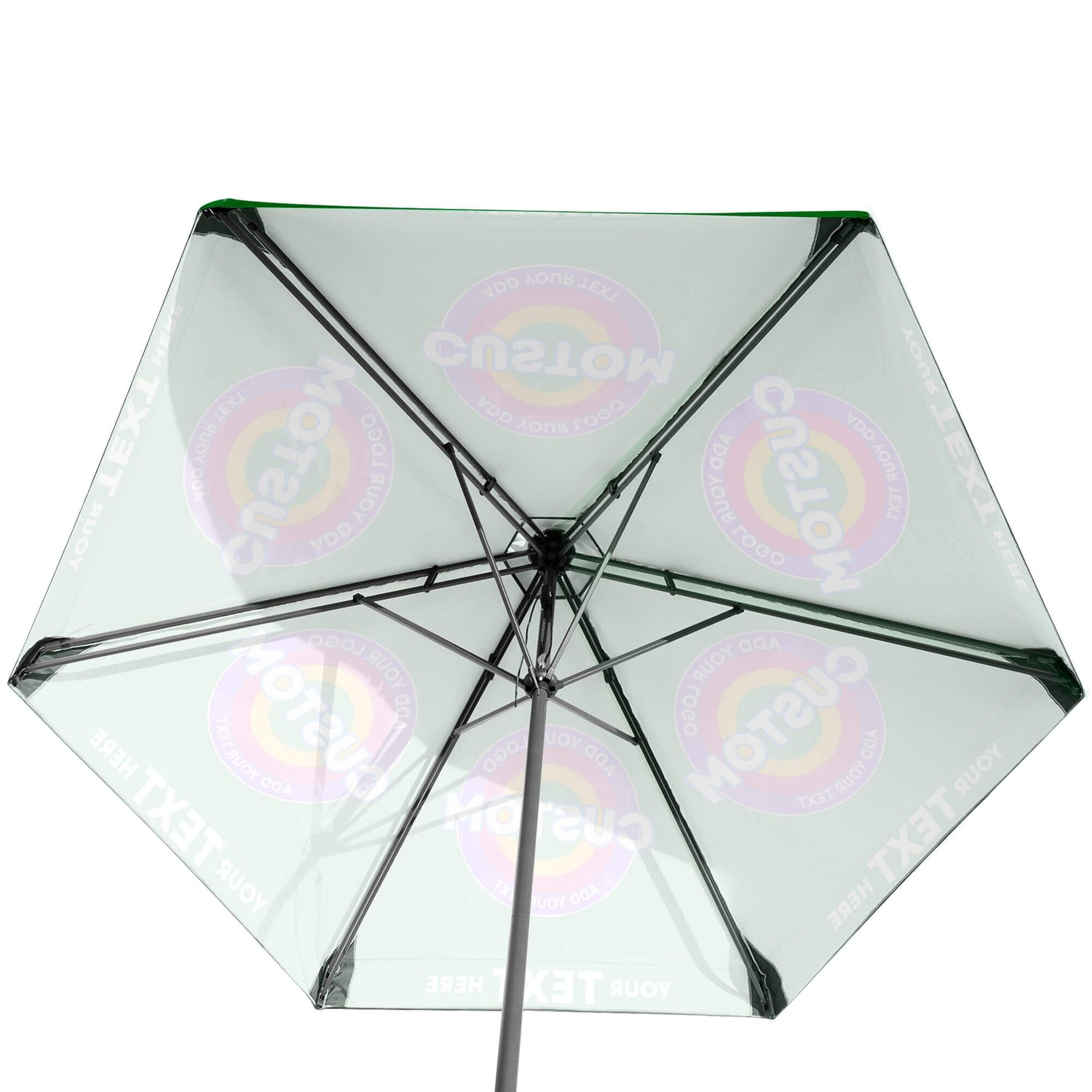 6' round patio umbrella Custom Patio Umbrella (6-Panel) | Market Umbrella