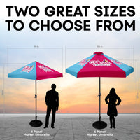 Pelican's Snoballs Small Market Umbrella (4-Panel) 