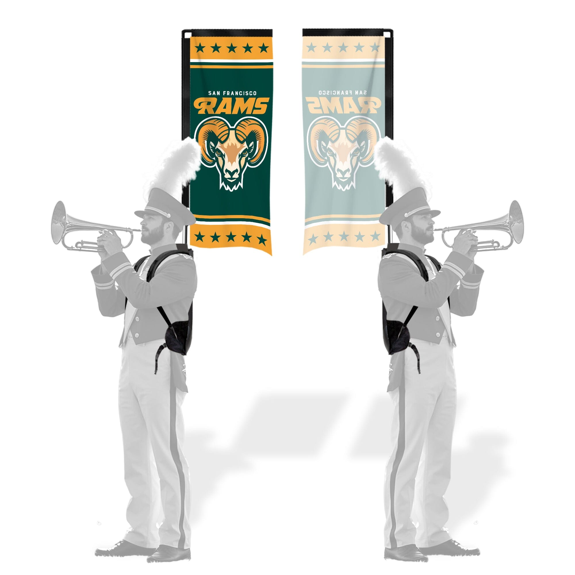 Custom Backpack Flag Kit