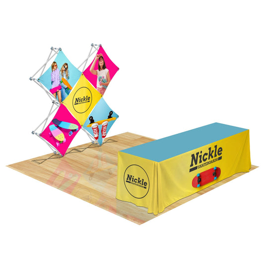 Complete Set w/ Hardware / 8ft Table Throw