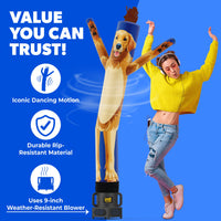Dog Air Dancers® Inflatable Tube Man 6ft