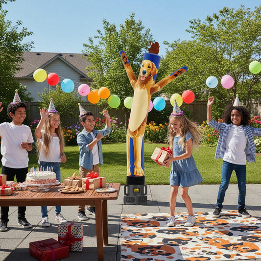 Dog Air Dancers® Inflatable Tube Man 6ft