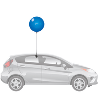 Duraballoon Reusable Car Window Kit
