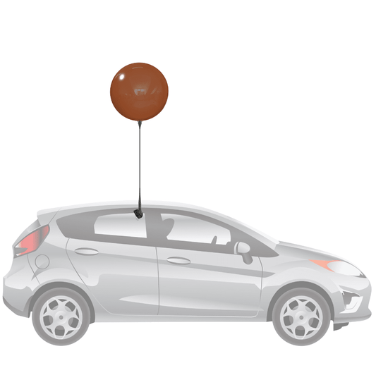 Duraballoon Reusable Car Window Kit