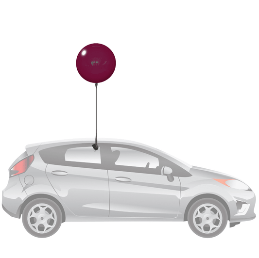Duraballoon Reusable Car Window Kit