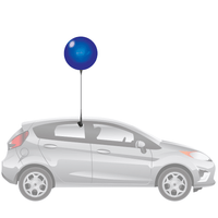 Duraballoon Reusable Car Window Kit